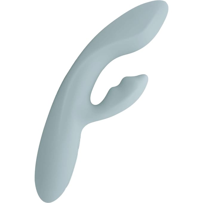 Svakom - Chika - Verwarmende Rabbit Vibrator - Tarzan Vibrator - Met App Control - Lichtgrijs