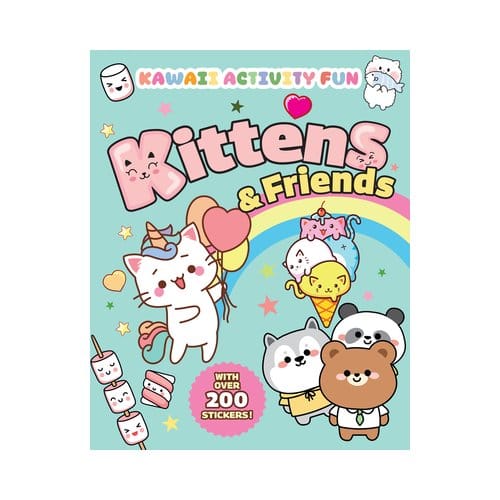 Kittens & Friends: Kawaii Activity Fun (With Over 200 Stickers!) - Dover Kids Activity Books: - Giada Francia