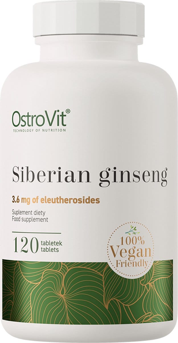 Ostrovit - Supplementen - Siberian Ginseng - 120 tabletten