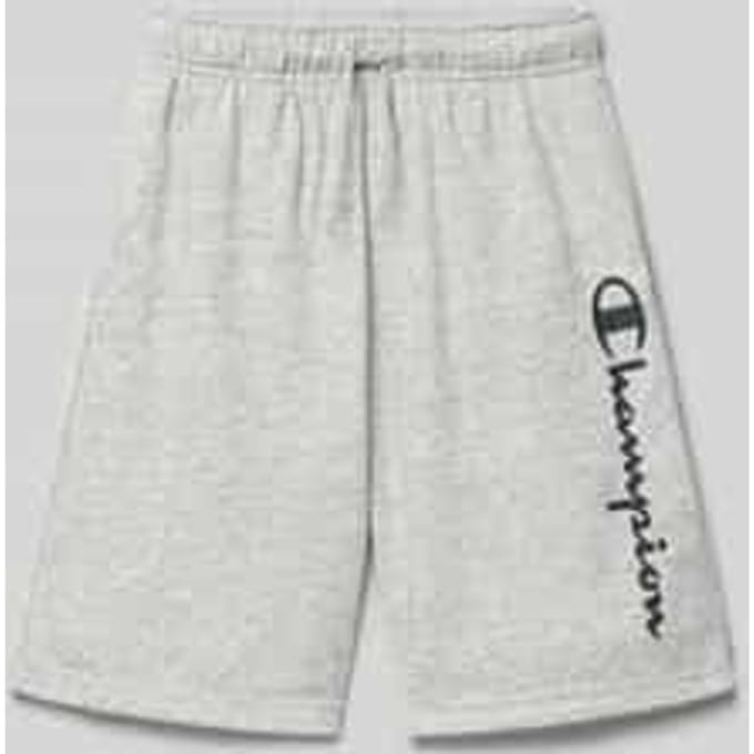 Sweatshorts met logo en elastische band