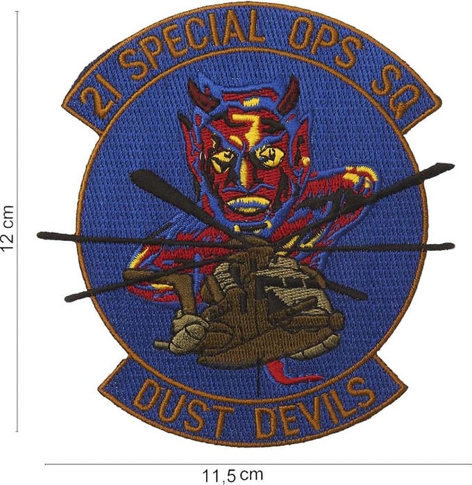 Embleem stof 21 Special ops SQ dust