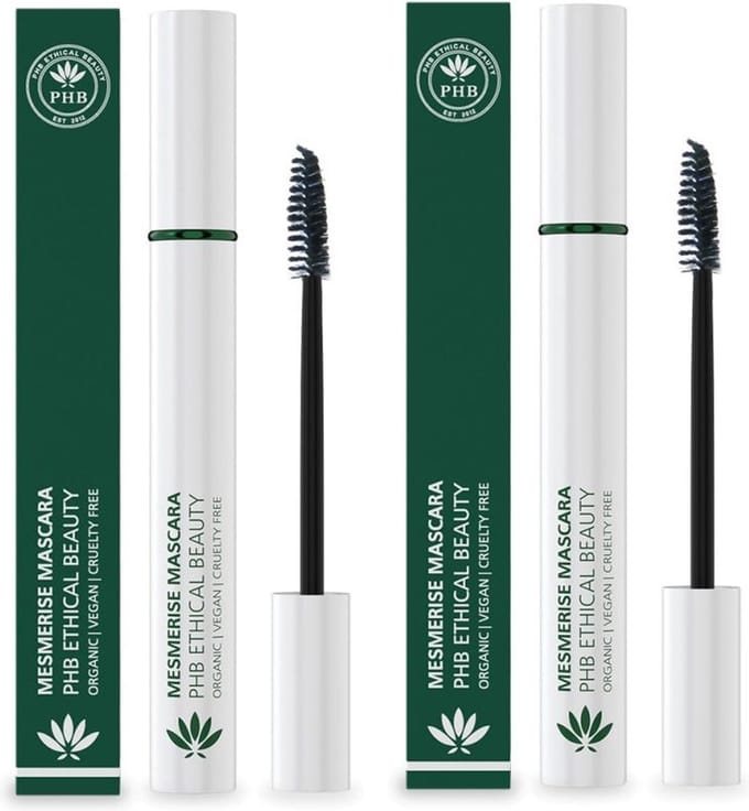 Phb Ethical Beauty - Eye Make-up - Mesmerise Mascara Brown - 9gr - 2 Pak