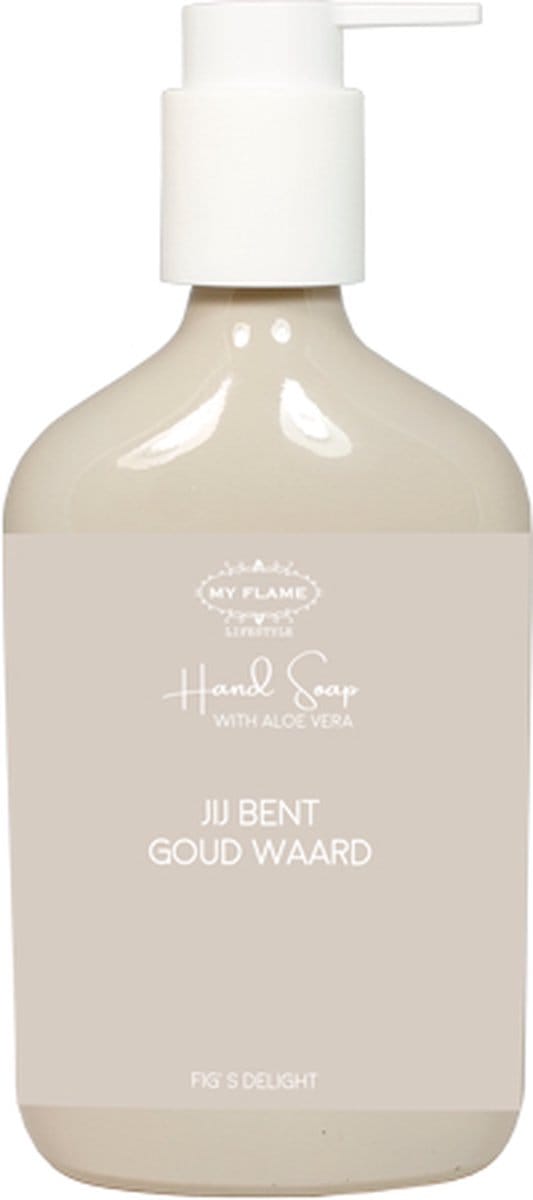 MY FLAME - Handzeep - Jij bent goud waard - Fig's Delight - 350 ml