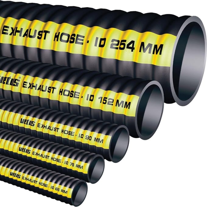 Vetus uitlaatslang 127mm