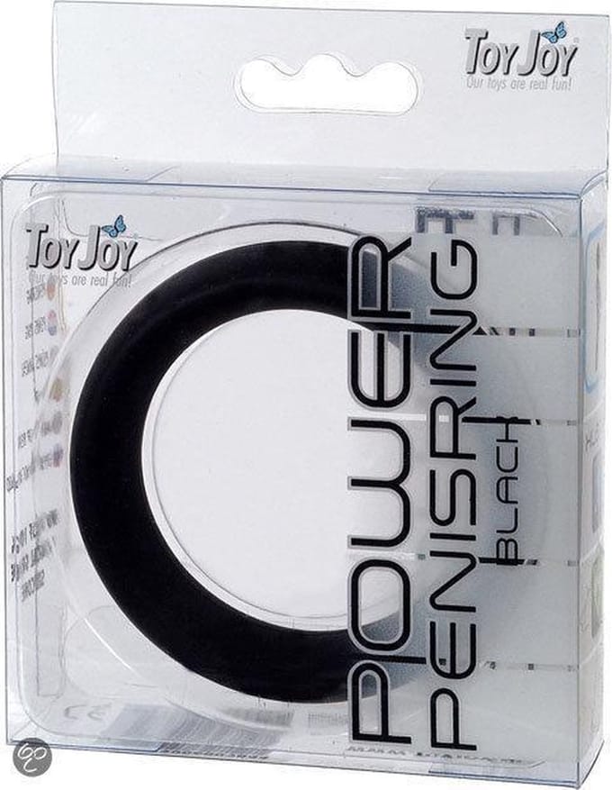 ToyJoy Power Xlarge - Zwart - cockring