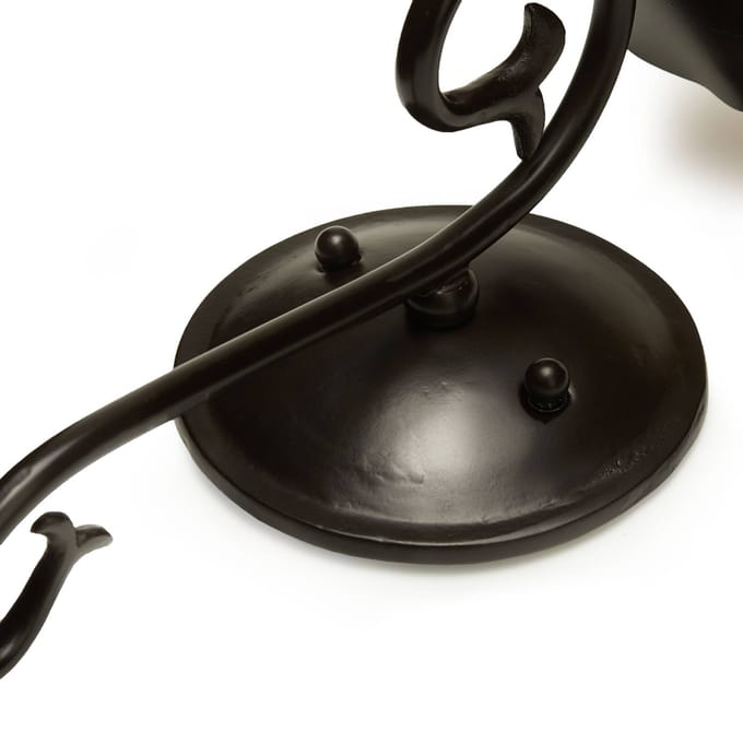 ORION Rustieke wandlamp BENTE in kaarsenoptiek