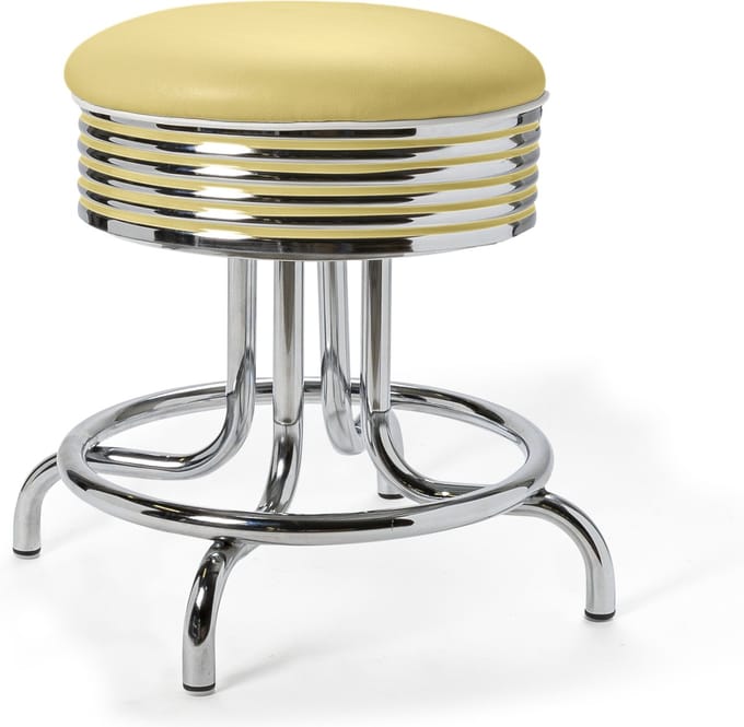 Bel Air Retro Barkruk BS-28-48 Geel