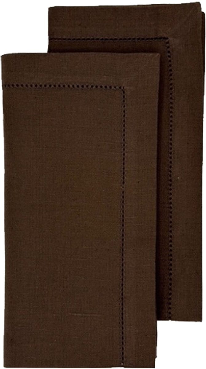 Himla Ebba servet - 4 stuks - cacao