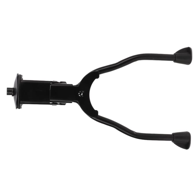 Fiets Standaard Verstelbaar Opvouwbaar Anti-Slip Mountainbike Driehoek Dubbele Poot Standaard Ondersteuning black