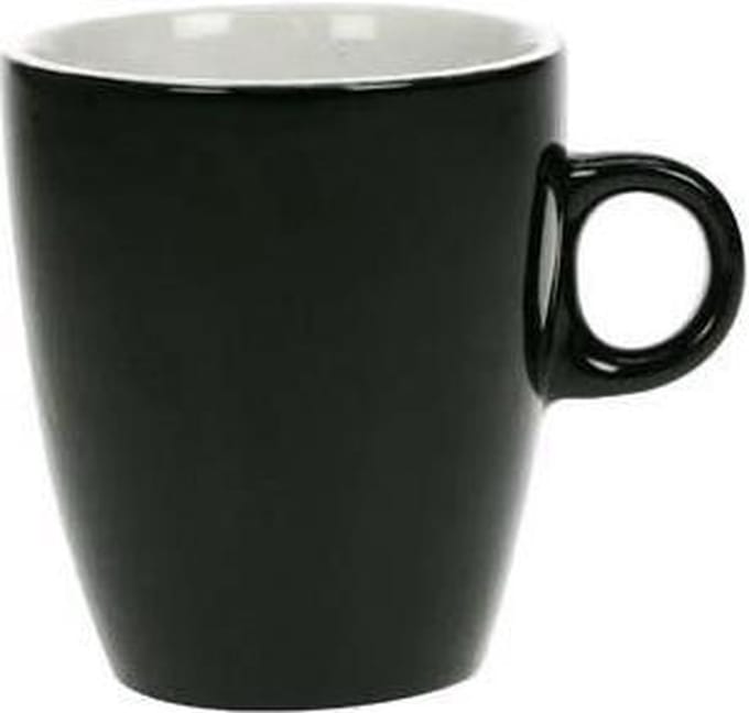 Cosy & Trendy Vicky Beker Zwart 19cl D7xh8,5cm