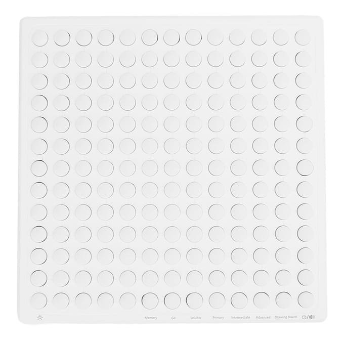 Jeu d'échecs intelligent Éducatif Réduit l'ennui Lumière douce Batterie 900mAh Séquence intelligente IA white