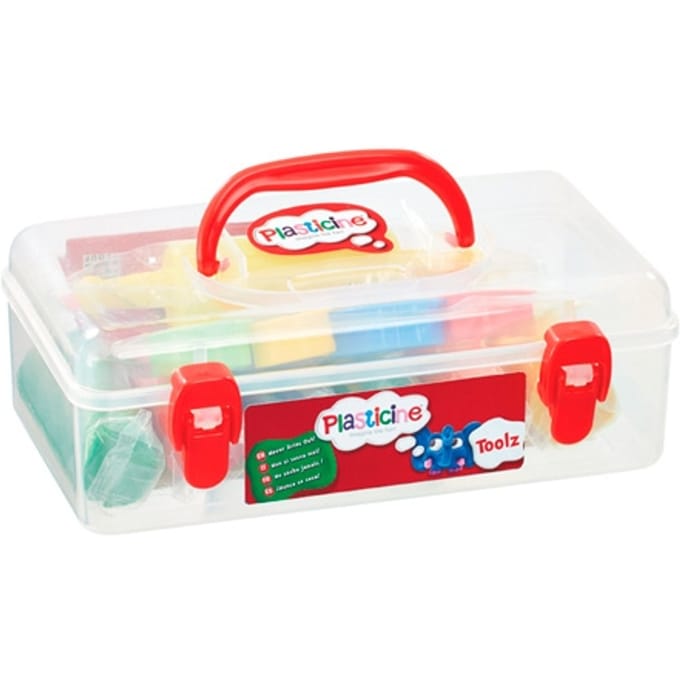 Plasticine Toolz boetseerwas set