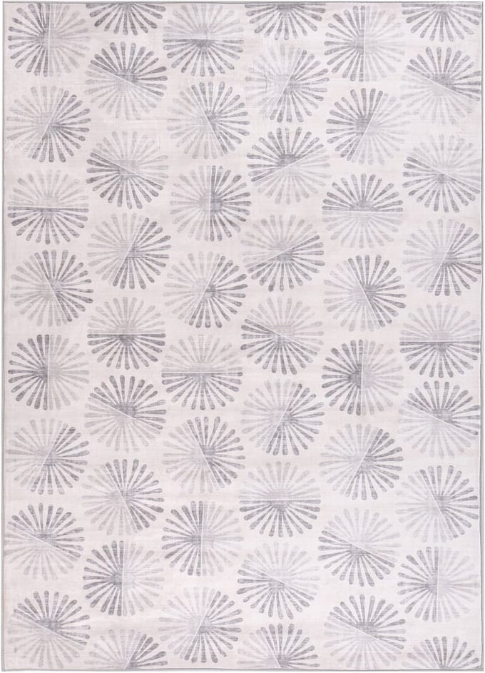 CATAK - Vloerkleed - Gebroken wit - 160 x 230 cm - Polyester