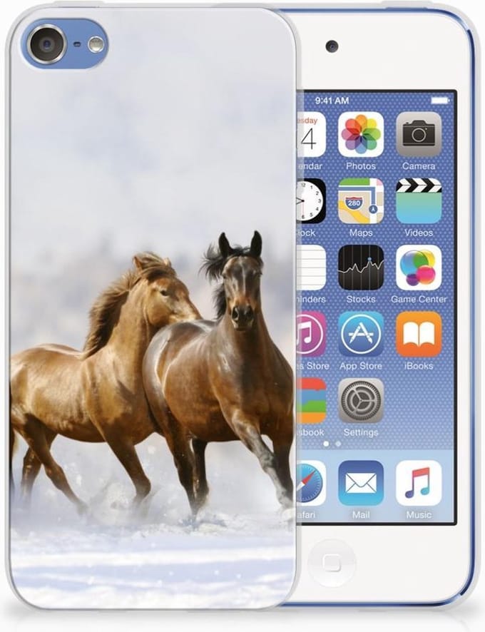 Apple iPod Touch 5 | 6 TPU Hoesje Paarden