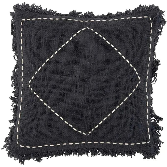 Safaary - The Kasbah Cushion Cover - Black White