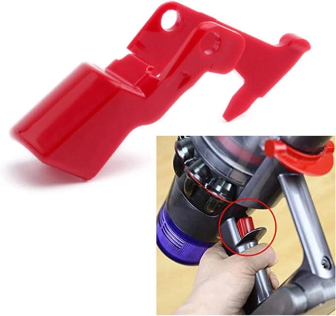 TLVX trigger geschikt voor Dyson V10 / V11 / Dyson Switch Button / Dyson knop / Stofzuiger trigger / V10 / V11 /Dyson stofzuiger knop rood / Aan- uit knop Dyson / Trigger vervanger Dyson