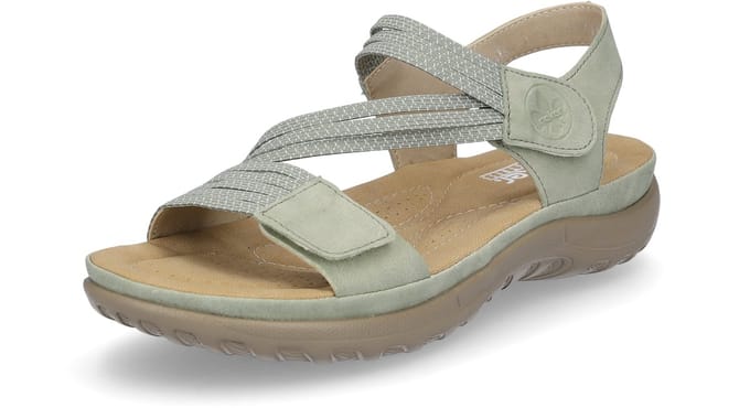 Rieker Sandalen groen Synthetisch - Dames - Maat 39