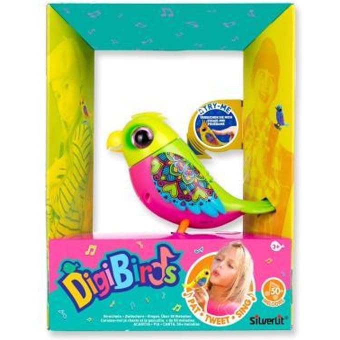DigiBirds Single Love Bird - Interactief vogeltje