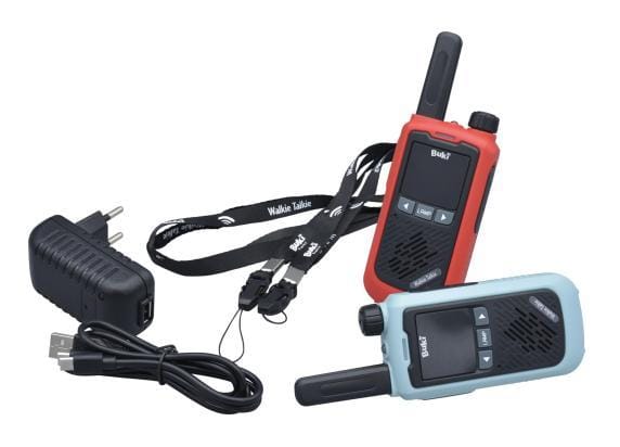 Buki - WalkieTalkie - Oplaadbare Batterij - bereik 5km