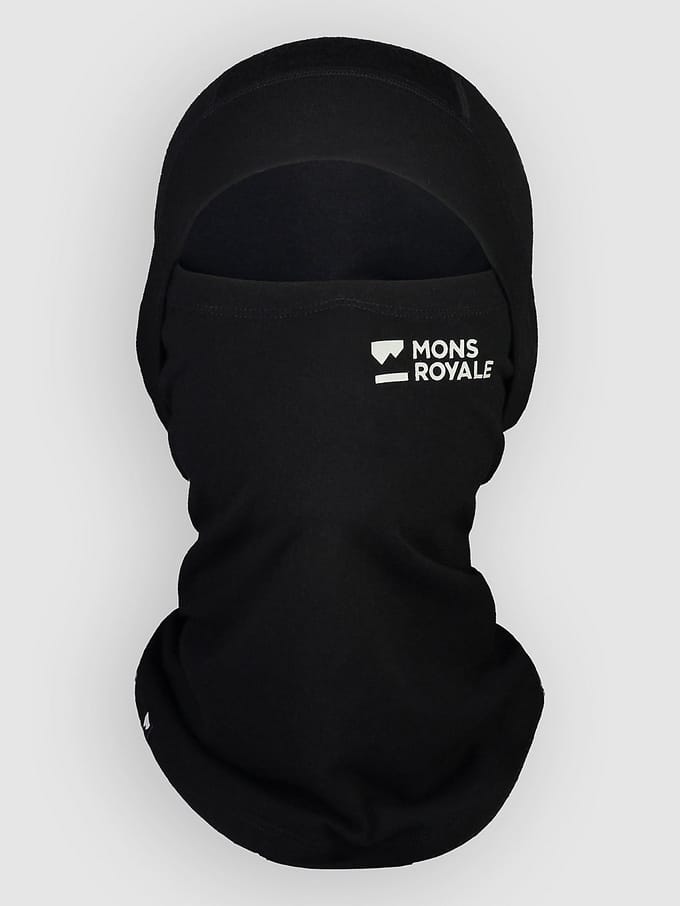 Mons Royale Merino Olympus Balaclava zwart