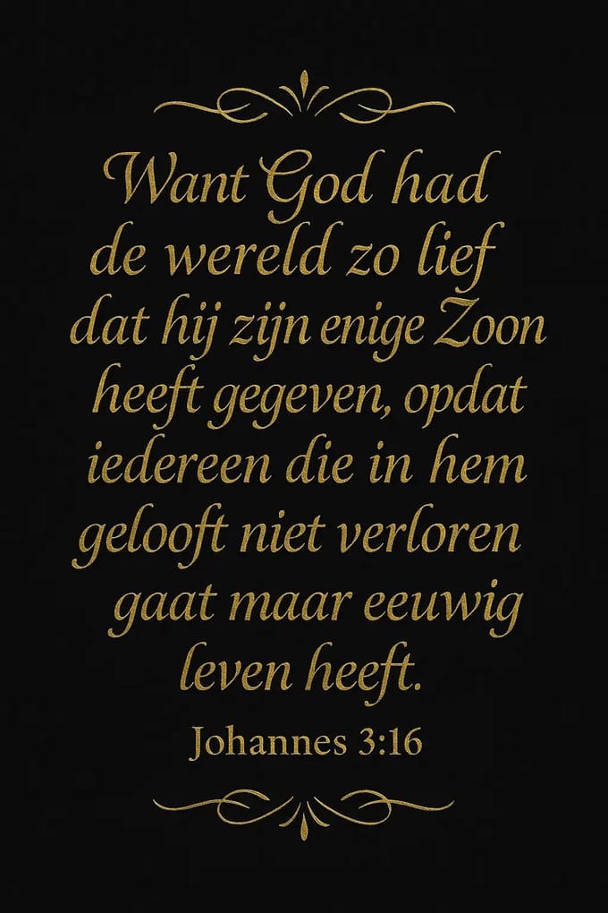 Magie - Johannes 3:16