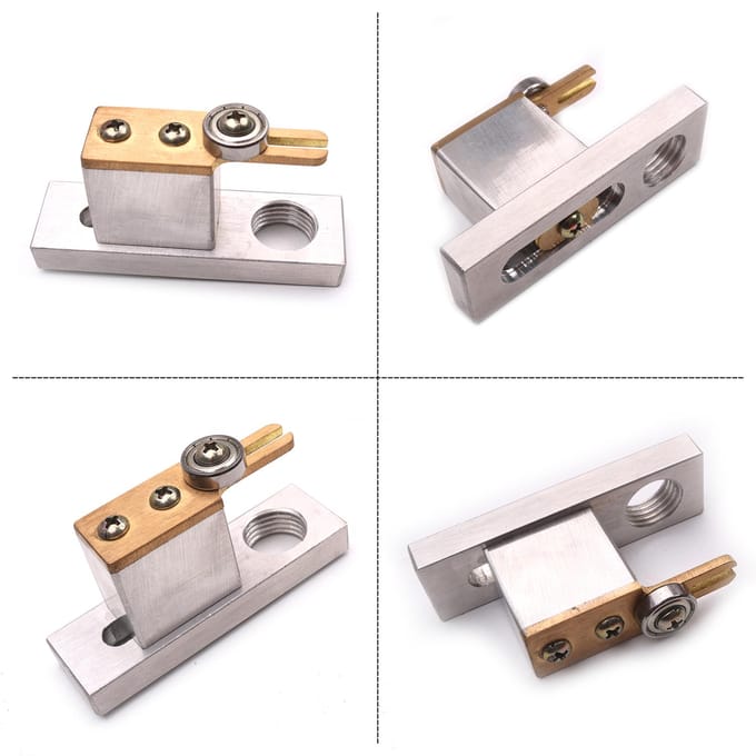 Viool Cellow Making Tools Elektrische Purfling Groove Cutter Luthier Tool Accessoires met twee Miling zilver