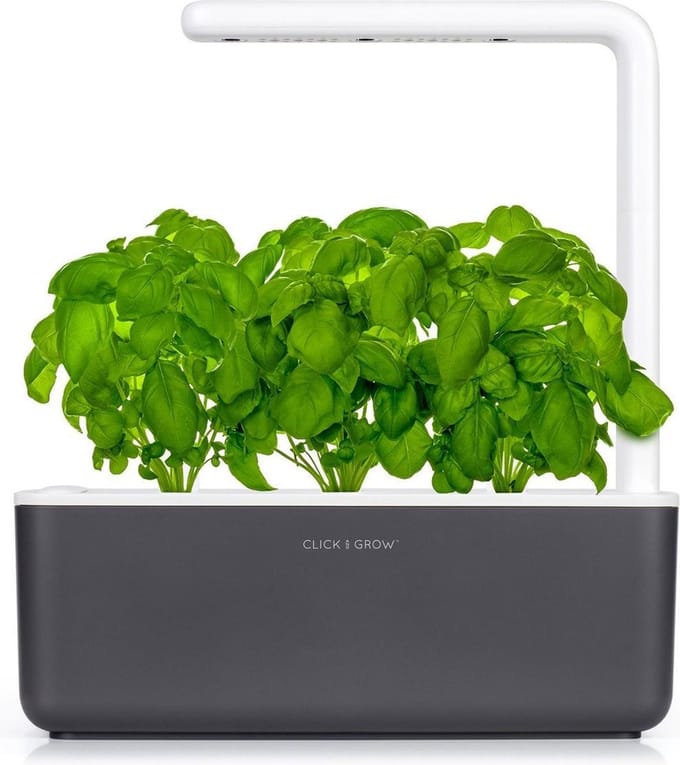 Click & Grow - Smart Garden 3 Startkit - dark grey (SGS8UNI)