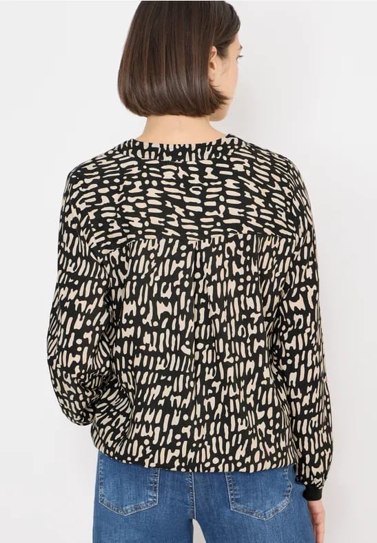 Blouse met trekkoord