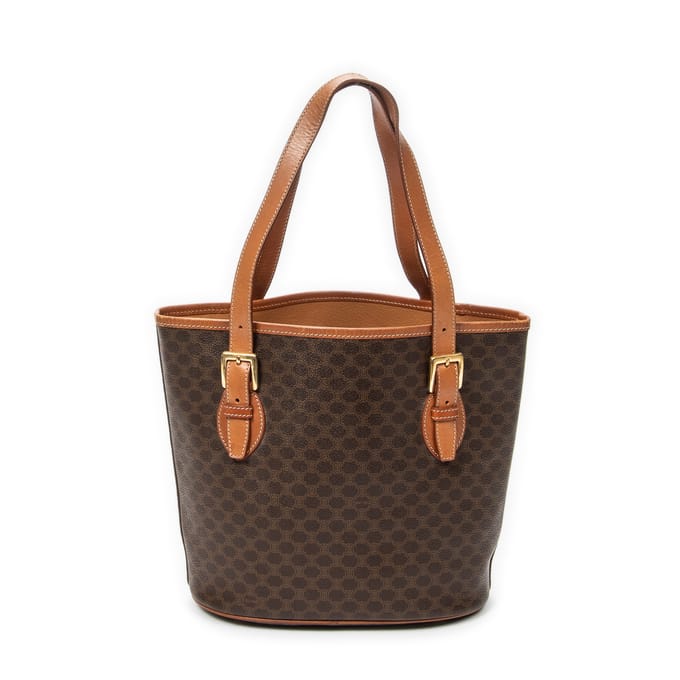 Vintage Bucket Tote   schoudertas