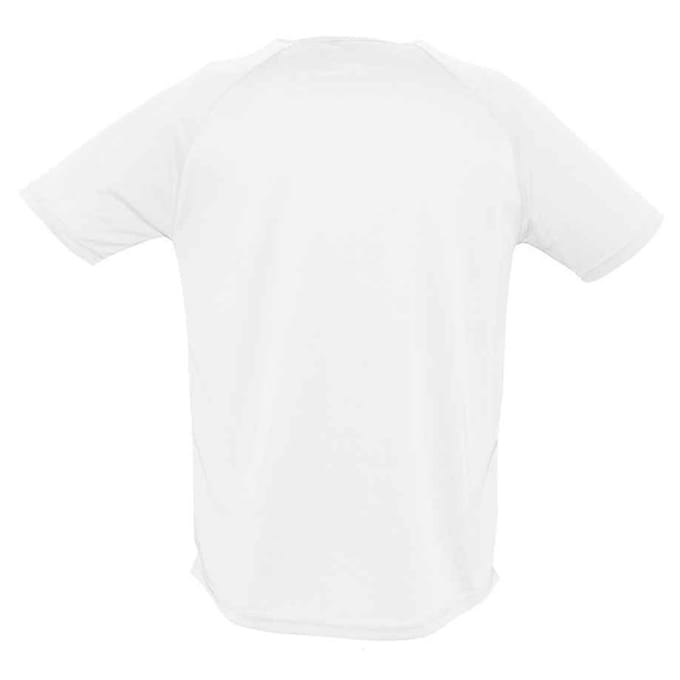 SOLS Heren Sportief Raglan T-shirt (Wit)