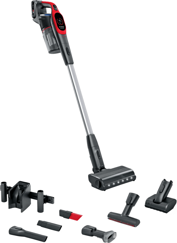 Bosch - Unlimited 9 - BBS931PET - Steelstofzuiger - Rood