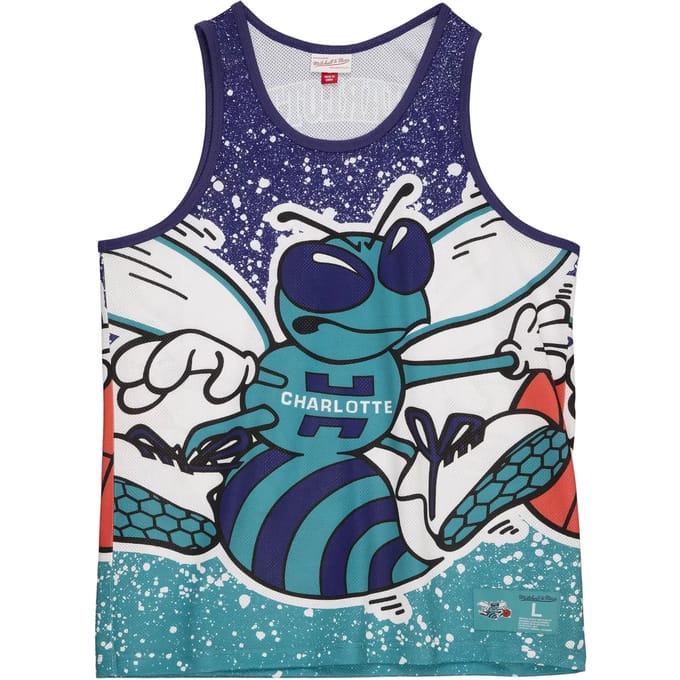 D bardeur Mitchell & Ness  Jumbotron Mesh Charlotte Hornets