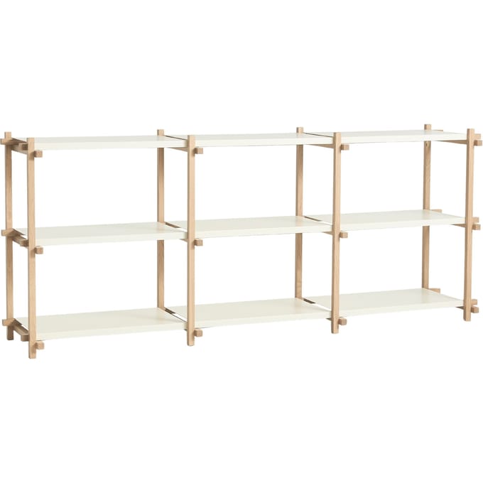 HAY Houten plank - HAYWoodySoapedOakAlmondWhite - low