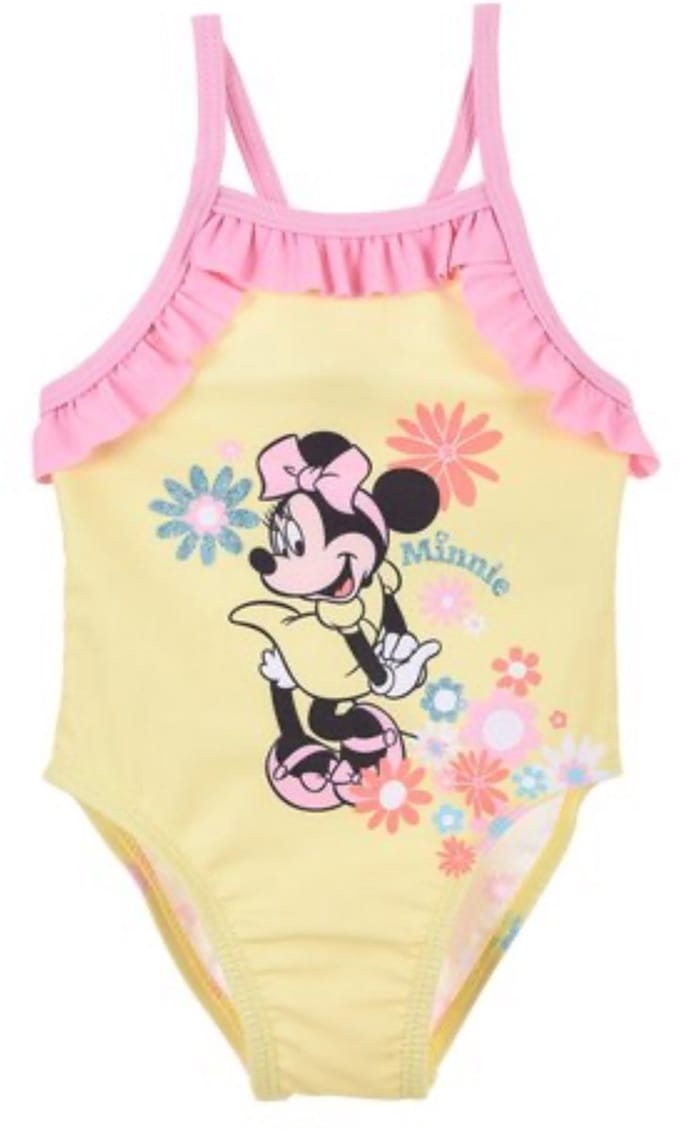 Disney Minnie Mouse Baby Badpak - Geel - Maat 92