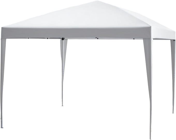 Pop-up Tuinpaviljoen Feesttent 3x3m Wit Waterdicht UV-bestendig