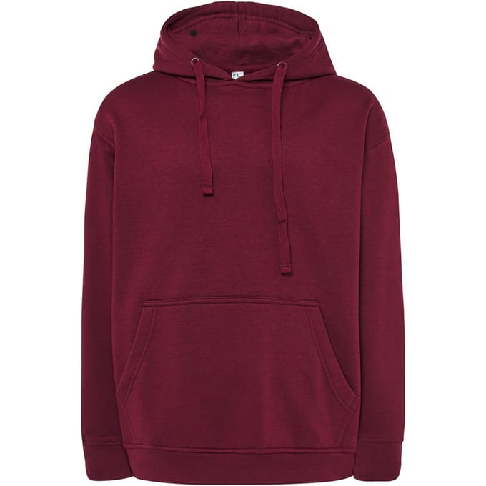 JHK Heren Kangoeroezak Hoodie (Bourgondië)