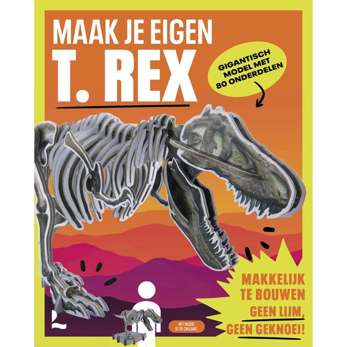 Top1Toys Boek En Knutsel Maak Je Eigen T-Rex