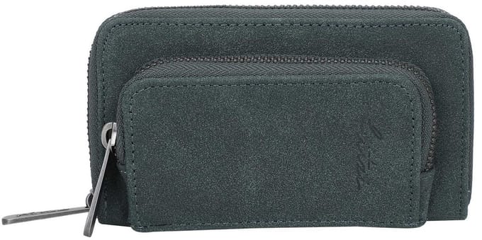 Fritzi aus Preußen portemonnee Wini Jacky Wallet Soft Grey Blue blauwgrijs