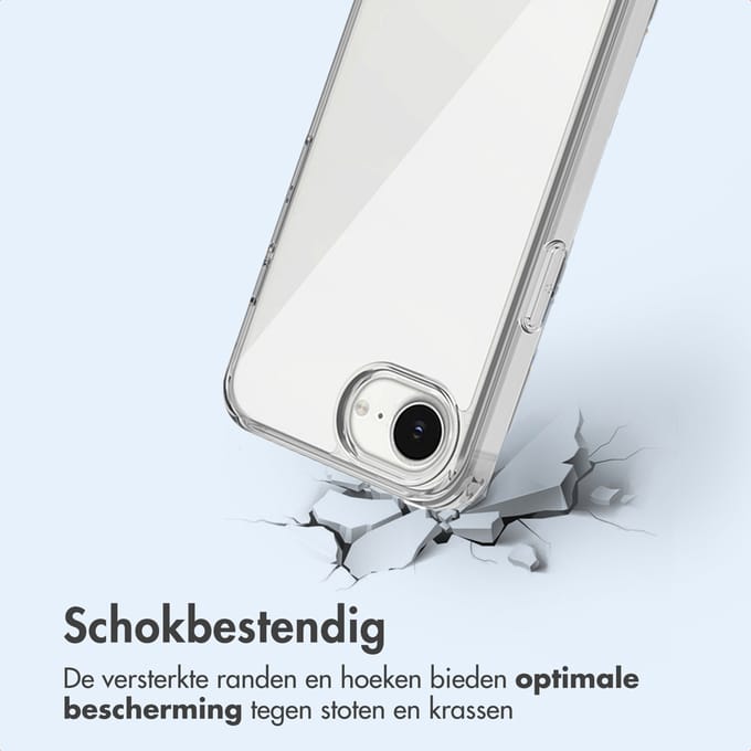 imoshion Hoesje - Geschikt voor Apple iPhone 17e / 16e - Protective Backcover - Transparant
