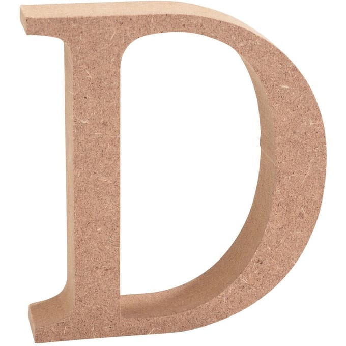 VBS MDF-brieven - Letter "D"