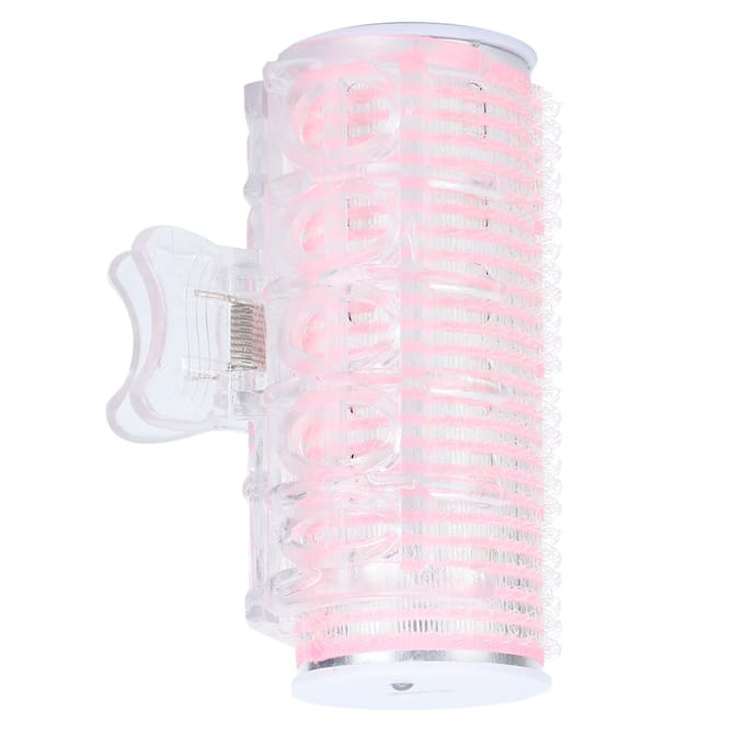 USB Draagbare Haarroller Pony Krullen Haarstyling Tool Mini Elektrische KrultangRoze white