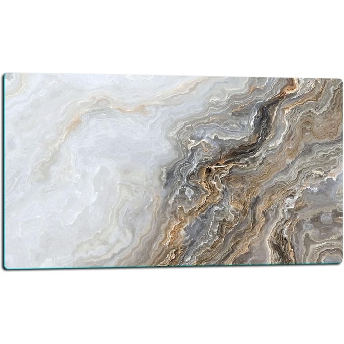 TMK ArtDeko - Snijplank - 52x30 cm - Inductie - Marmer Look