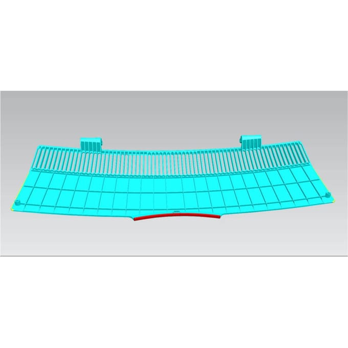 AEG bodem, bodem, wit, 534x174mm,PBA 140044505331