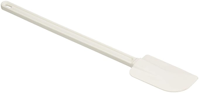 Buyer - 4891.42 - rubberen schraperpalet, flexibel - L. steel 42 cm, wit