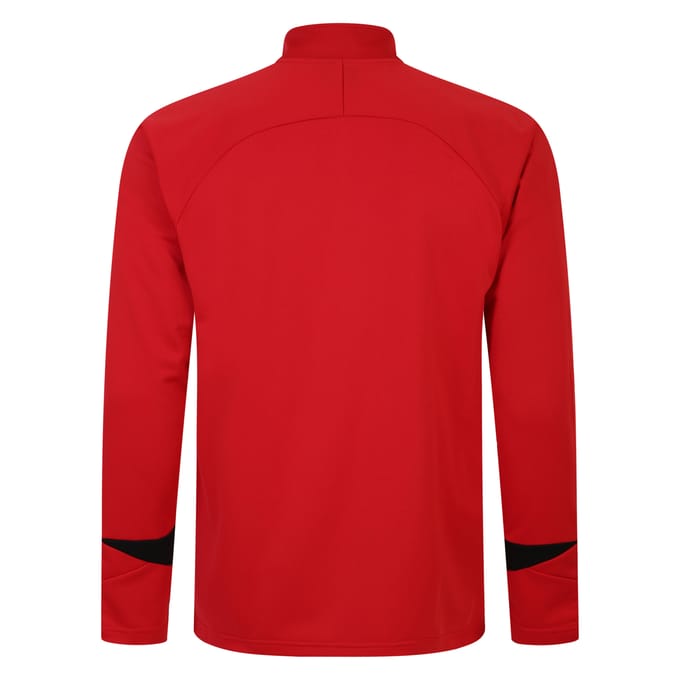Umbro Gebreid trainingsjack voor kinderen/Kids Total Training (Vermiljoen/Zwart)