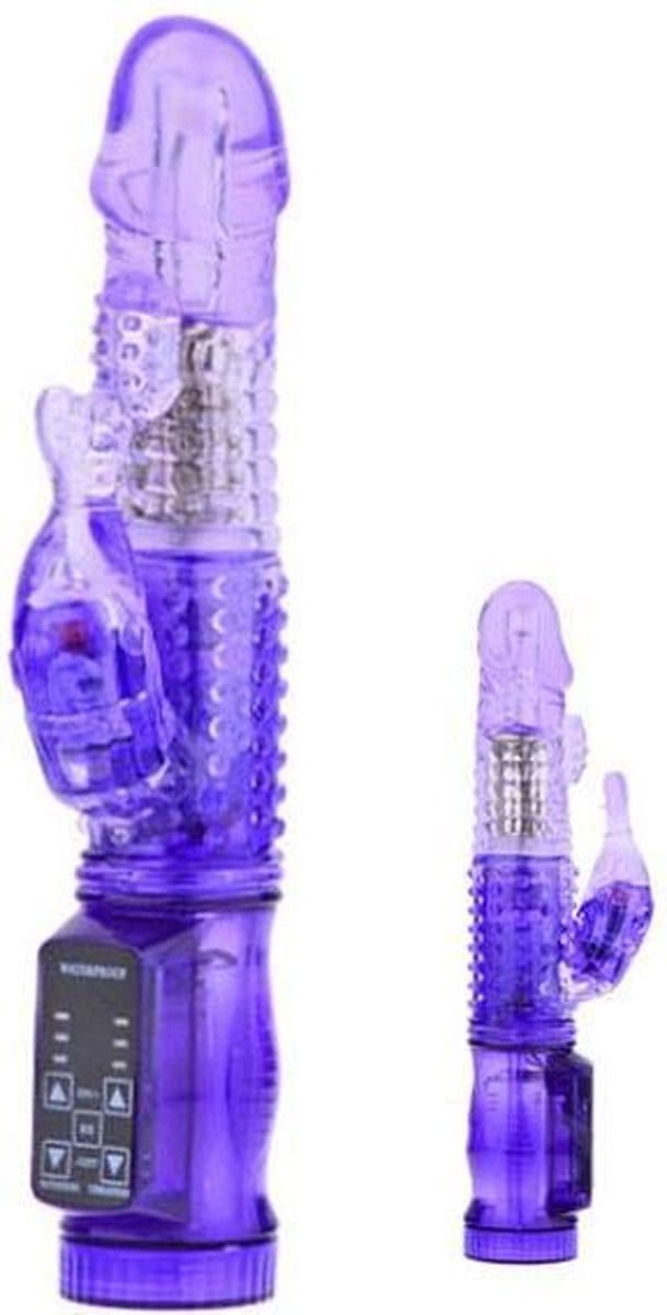Prolink Novelties® 'jack Rabbit' Tarzan Vibrator - paars -15 standen Vibrator passion wave