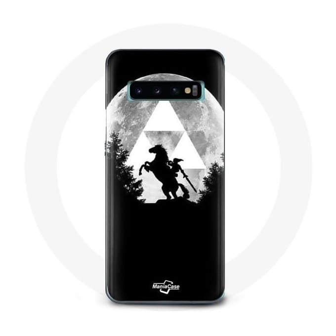 Hoesje voor Samsung Galaxy s10 plus Zelda Moon
