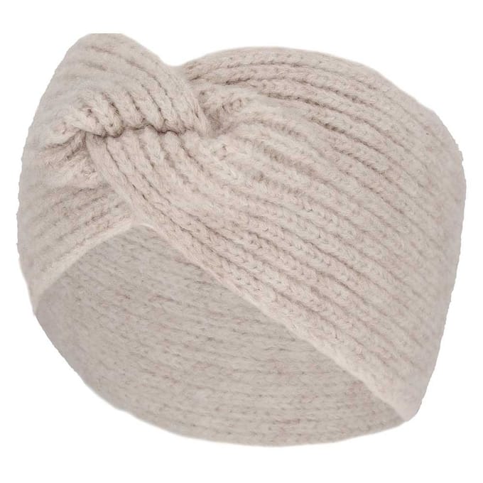 Haarband dames - Ribbed - One Size - Wool white