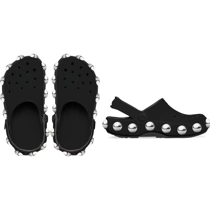 Crocs Classic Big Studded Klompen Zwart EU 38-39