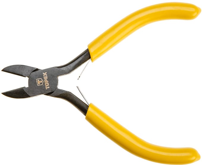 Topex - Precieze Zijkniptang - 113 mm - Ergonomische Handgreep